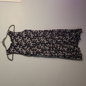 LOFT Black and White Pattern Woman's Dress